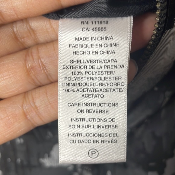 MICHAEL KORS Dress | Black & Gray | Size 4 - Picture 9 of 10